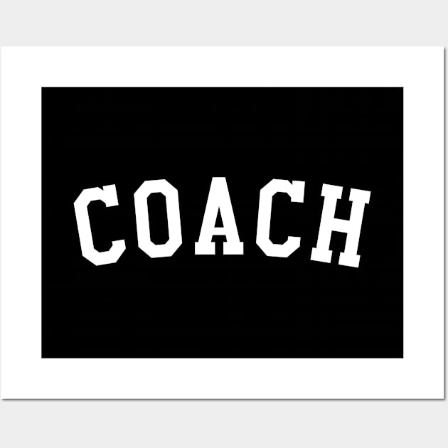 Coach Wall Art by KC Happy Shop